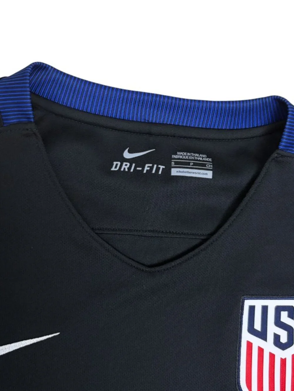 USA SOCCER JERSEY Nike Dri-Fit Football Kit National Team Mens Small - NWT